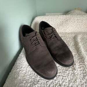 Dunham Men's Jericho Waterproof Nubuck Leather Oxford Shoes Size 16 BIG MAN SHOE